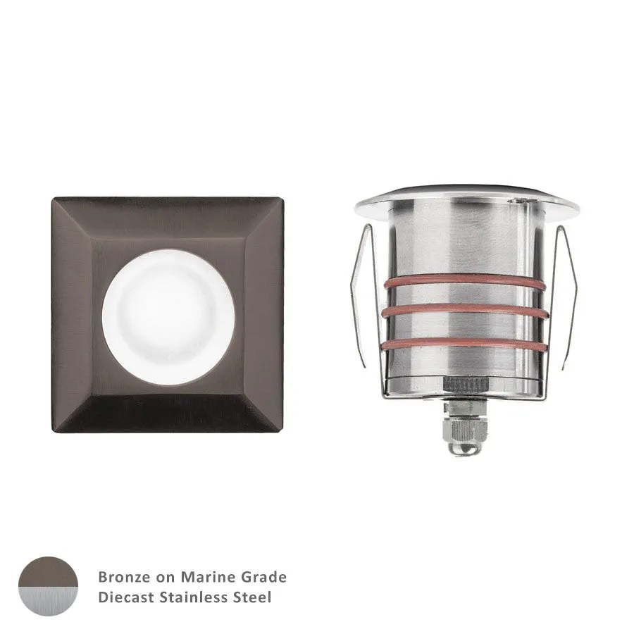 LED Indicator Light from the 2051 Collection in Bronzed Stainless Steel Finish by W.A.C. Lighting
