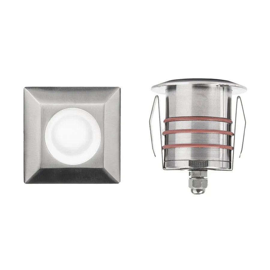 LED Indicator Light from the 2051 Collection in Stainless Steel Finish by W.A.C. Lighting