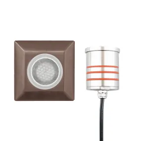 LED Indicator Light from the 2052 Collection in Bronzed Stainless Steel Finish by W.A.C. Lighting