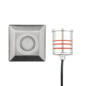 LED Indicator Light from the 2052 Collection in Stainless Steel Finish by W.A.C. Lighting