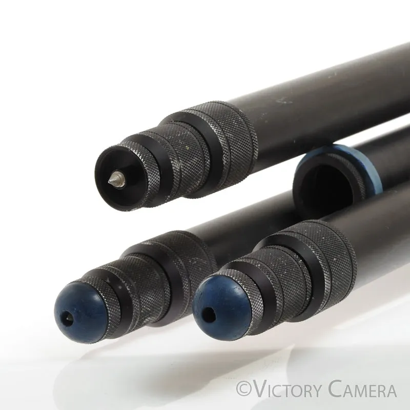 Leica Leitz 4602 Tiltall Black Metal Heavy Duty Tripod w/ 1/4" Mount (~70" Tall)
