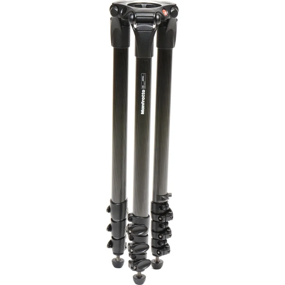 Manfrotto 608 Nitrotech Fluid Video Head and 536 Carbon Fiber Single Leg Tripod