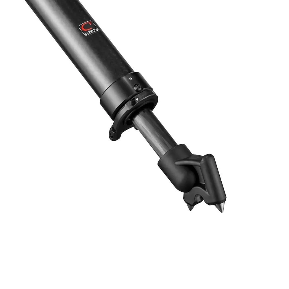 Manfrotto Tripod Vid 635 Fast Single CF fast twisting lock 75mm bowl 28.5-155cm 20Kg Payload