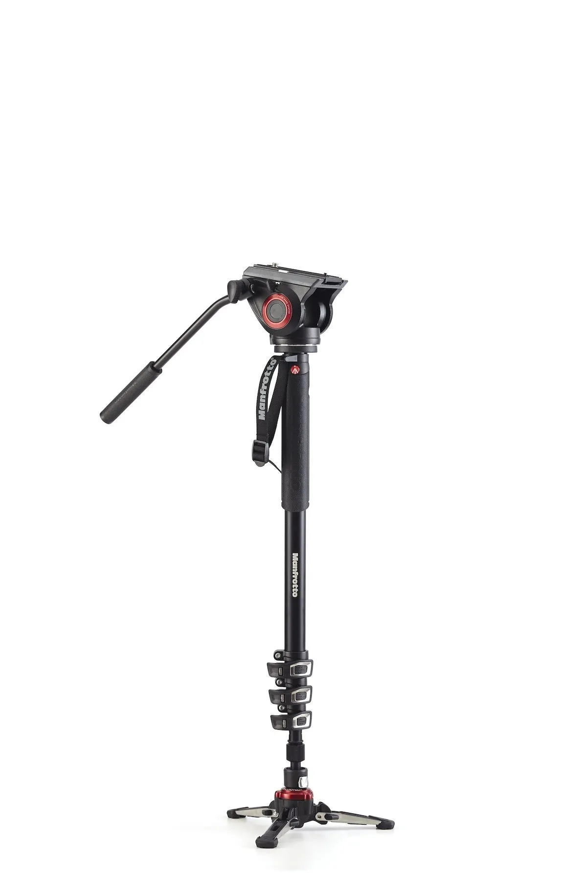 MANFROTTO XPRO Monopod   4-sec ALUM & FLUID HEAD