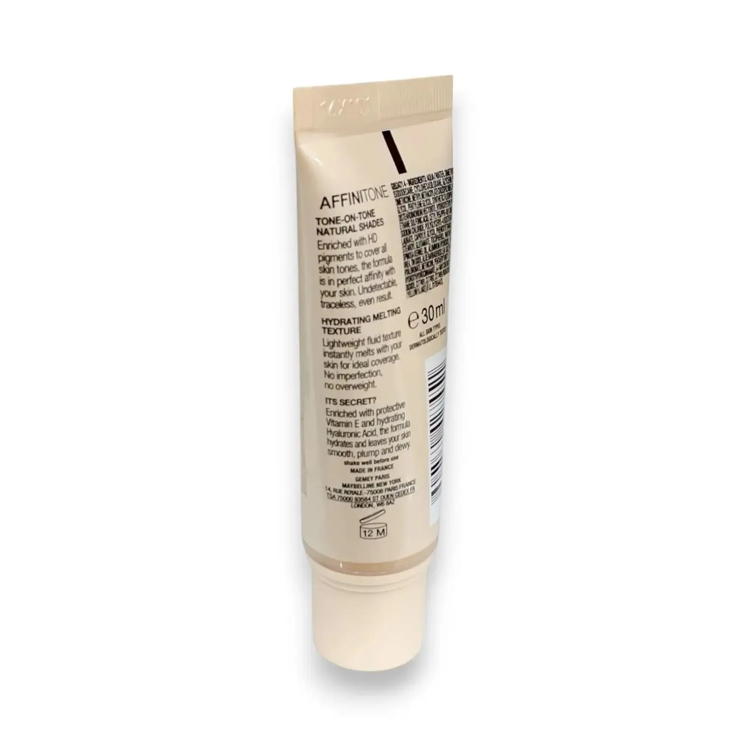 Maybelline Affinitone Hydrating Foundation 30ml