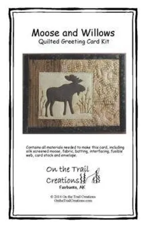 Moose and Willow Quilted Greeting Card Kit