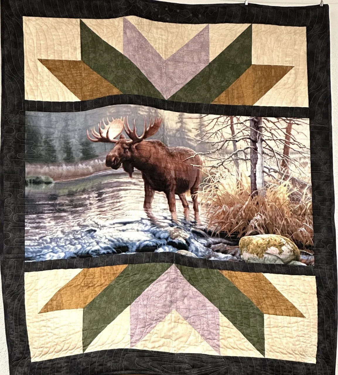 Moose in His Domain Quilt Kit