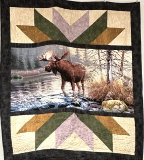 Moose in His Domain Quilt Kit