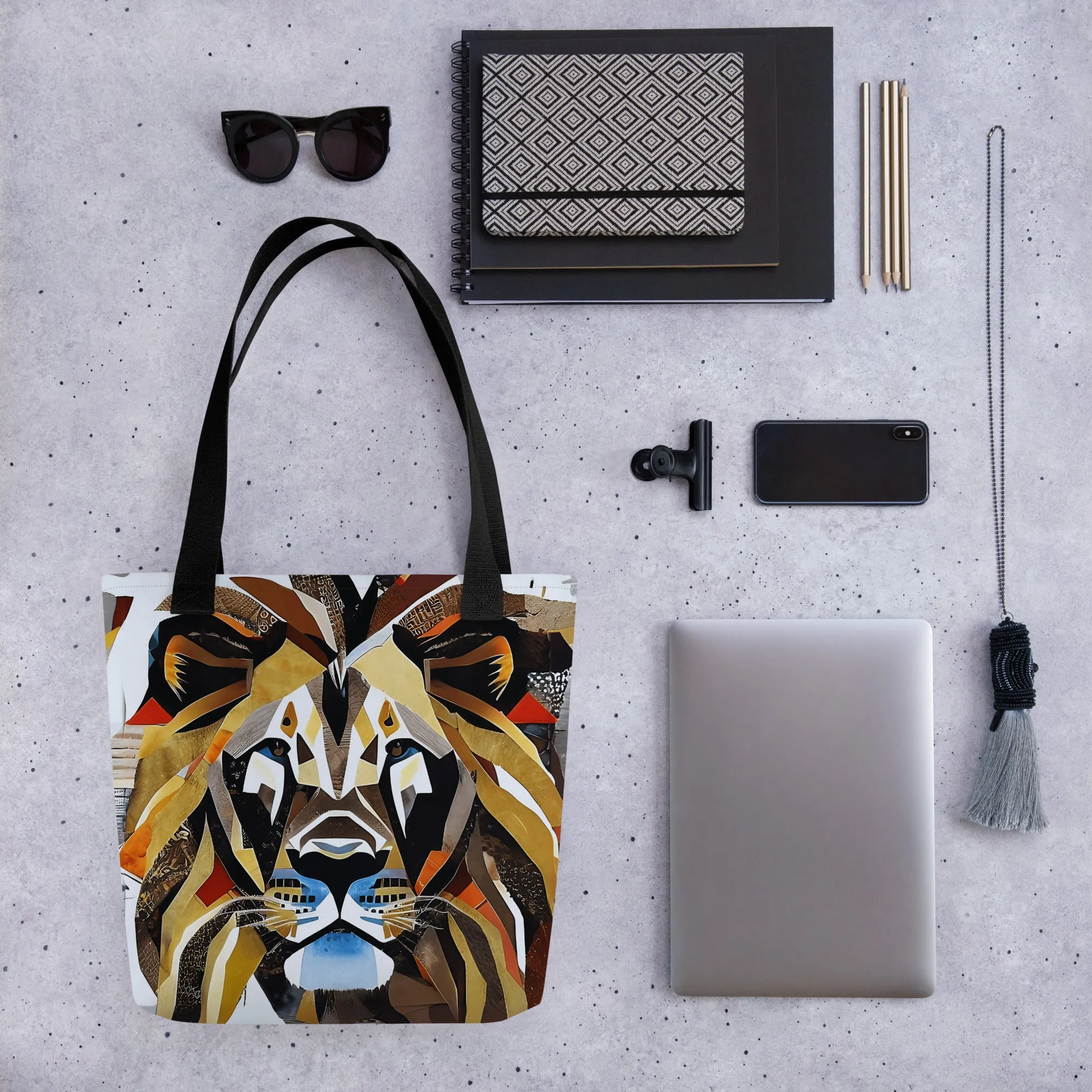 Mosaic Majesty Tote Bag