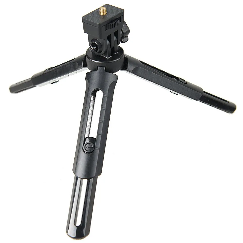 MT-01 Mini Tabletop Desk Tripod Stand for Flash Lighting and Cameras