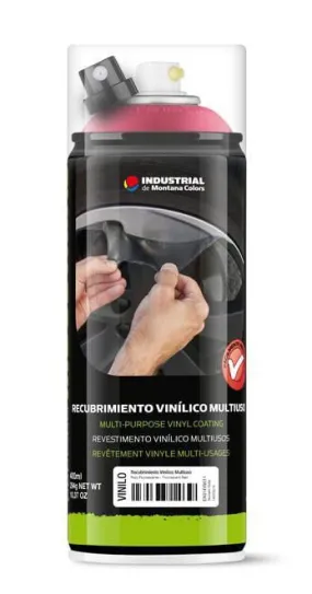 MTN Industrial Vinyl Coating Spray - Fluorescent Red