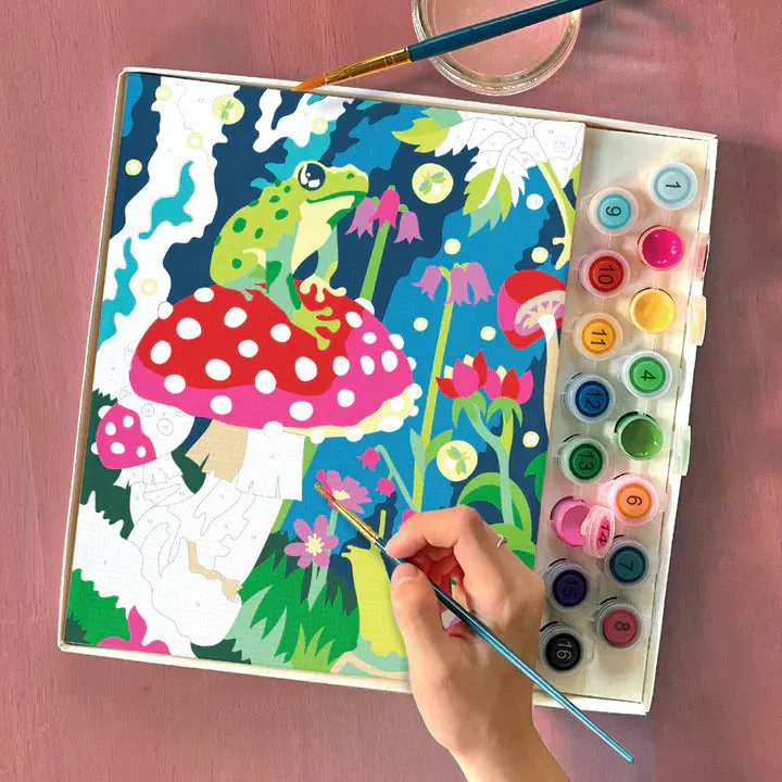 Mushroom Forest Paint By Numbers