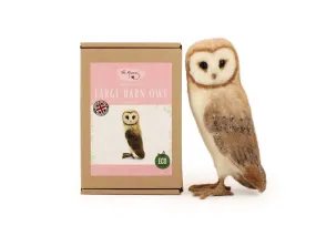 New and Improved   more core wool - Large Barn Owl Needle Felt Pack- with or without tools