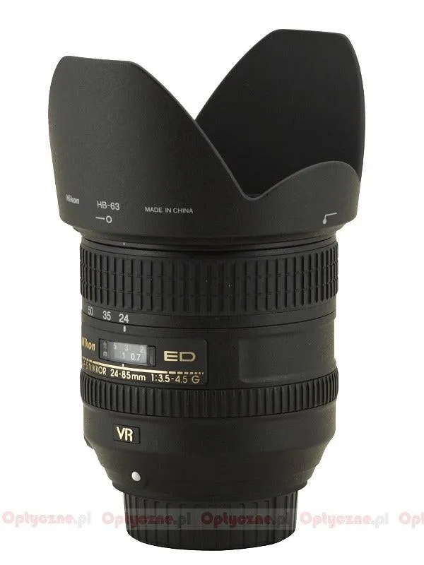 Nikon AF-S NIKKOR 24-85mm f/3.5-4.5G ED VR Lens W/Professional Pouch Set &amp; More