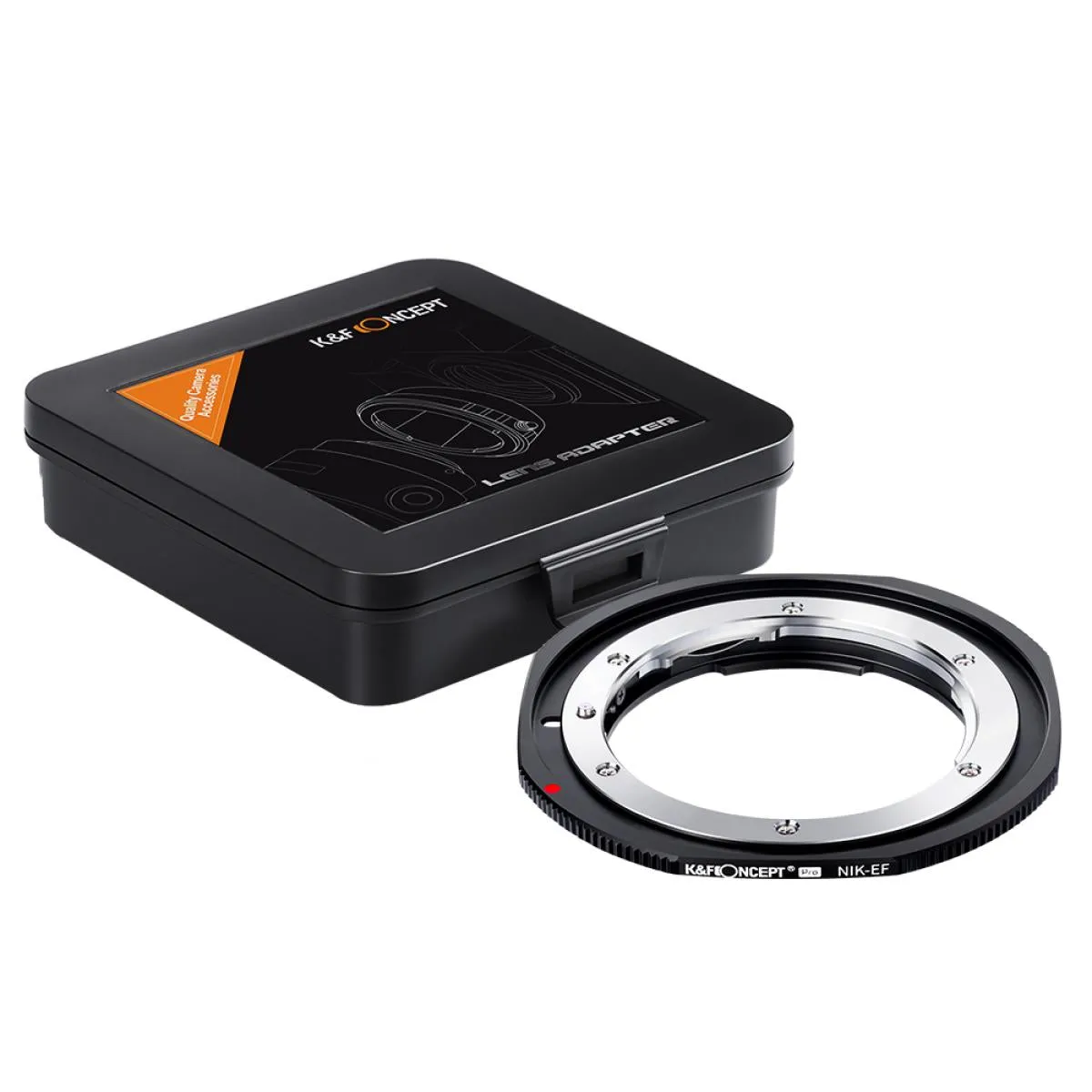 Nikon F/AF AI AI-S Lens to Canon EOS EF EF-S Mount NIK-EOS PRO K&F Concept M11135 Lens Adapter