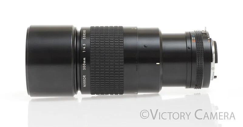 Nikon Nikkor 300mm F4.5 AI-S Telephoto Prime Lens -Clean- [EXC ]