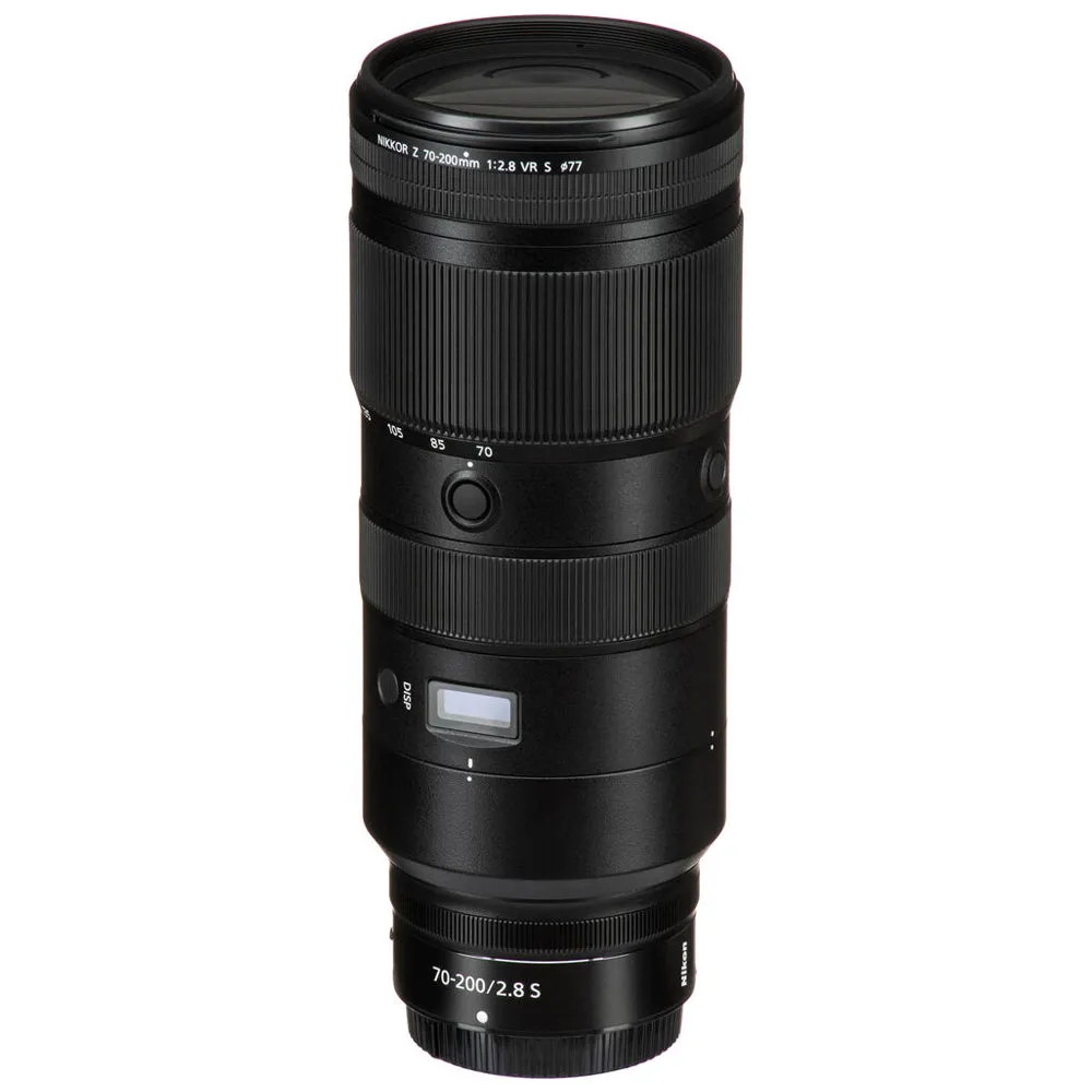 Nikon NIKKOR Z Series 70-200mm f/2.8 AF VR S FX Full Frame Telephoto Zoom Lens for Z-Mount Mirrorless Camera
