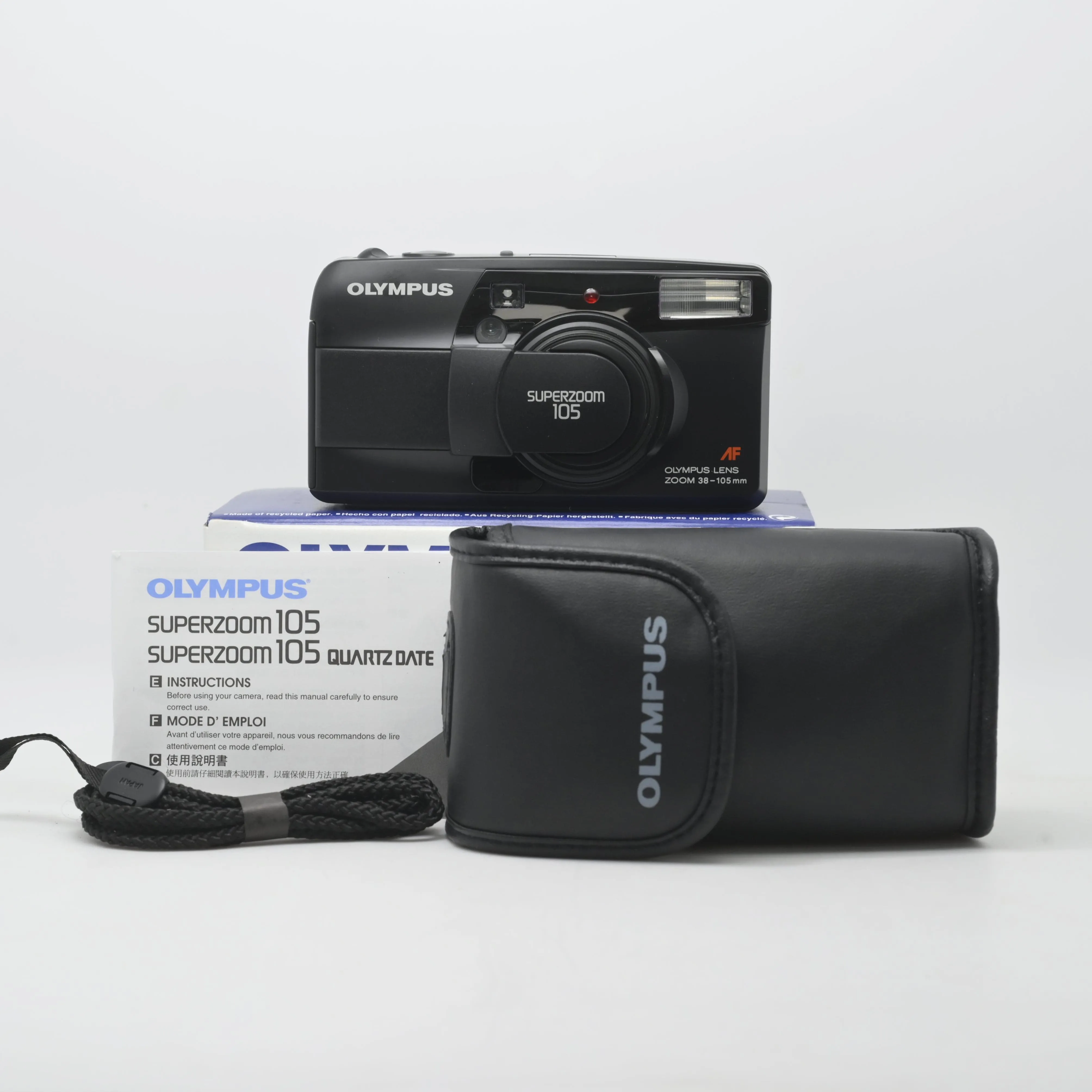 Olympus Superzoom 105 QD (New Old Stock Box Set)