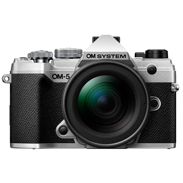 OM SYSTEM OM-5 Mirrorless Camera with 12-45mm f/4 PRO Lens (Silver)