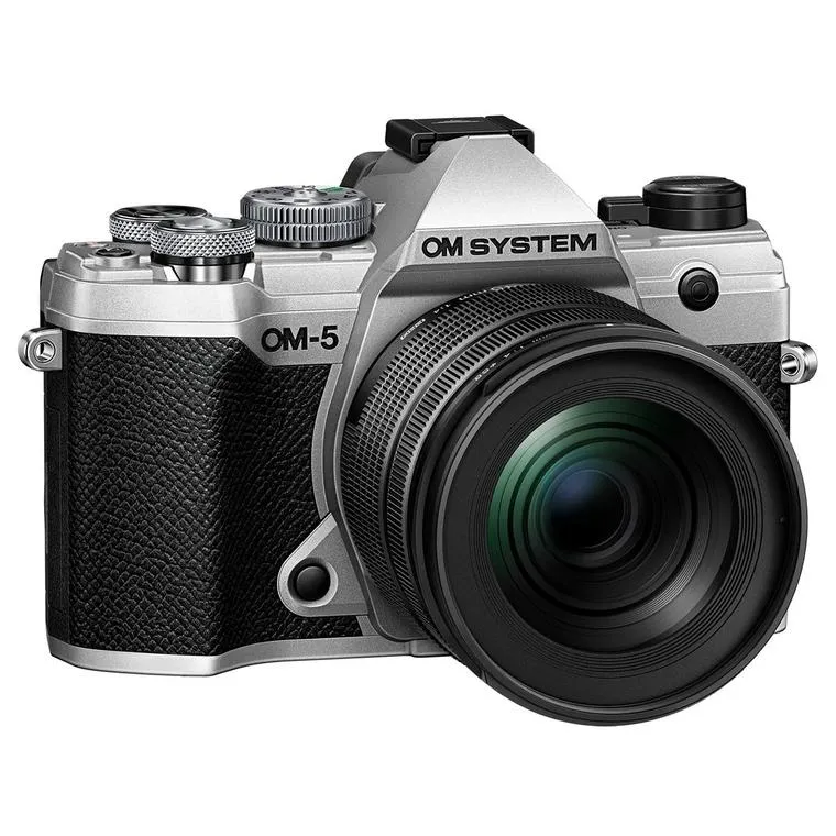 OM SYSTEM OM-5 Mirrorless Camera with 12-45mm f/4 PRO Lens (Silver)