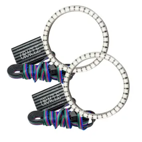 Oracle Fog Light Halo Kit Jeep Wrangler JK (07-18) [LED Projector - Surface Mount] White / Blue / Green / Amber / ColorSHIFT