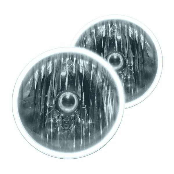 Oracle Headlight LED Halo Kit Jeep Wrangler JK (07-17) [Waterproof - Surface Mount] Multicolored