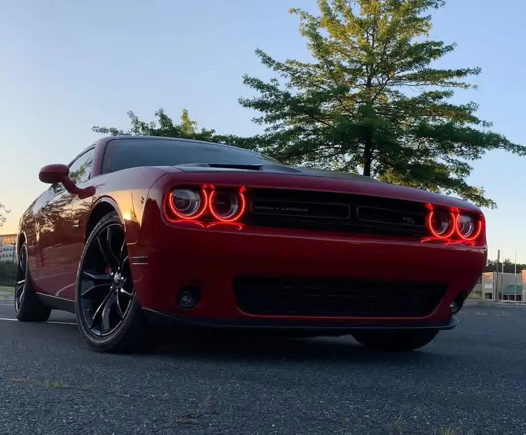 Oracle LED Halo Kit Dodge Challenger (15-21) Blue Red Green Amber - ColorSHIFT - Waterproof