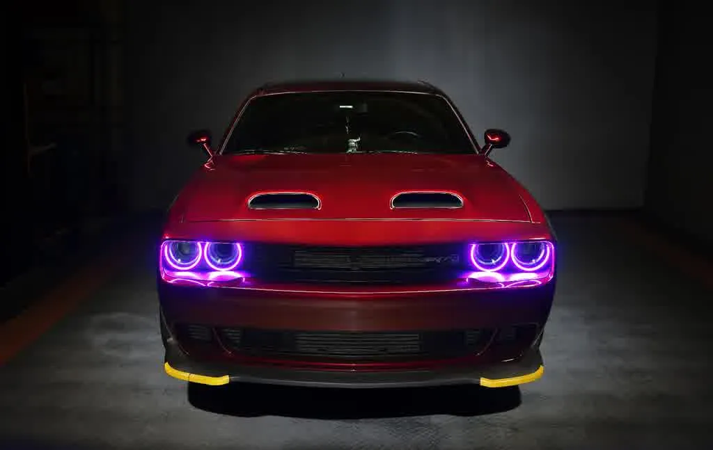 Oracle LED Halo Kit Dodge Challenger (15-21) Blue Red Green Amber - ColorSHIFT - Waterproof