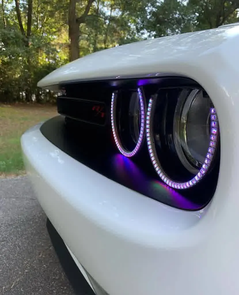 Oracle LED Halo Kit Dodge Challenger (15-21) Blue Red Green Amber - ColorSHIFT - Waterproof