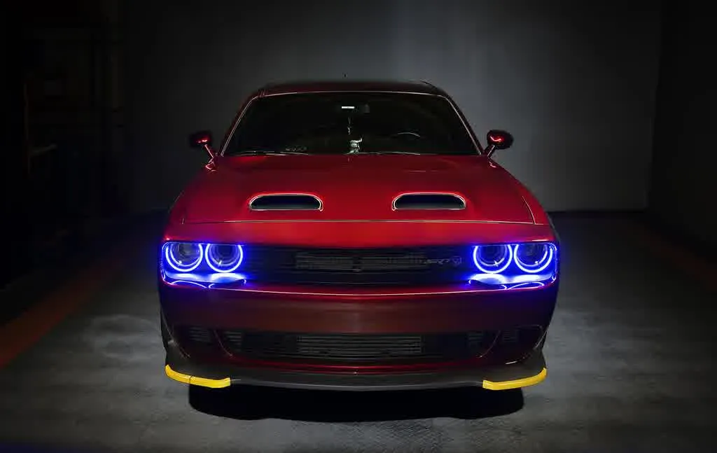 Oracle LED Halo Kit Dodge Challenger (15-21) Blue Red Green Amber - ColorSHIFT - Waterproof