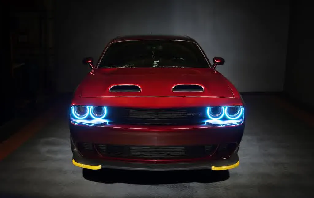 Oracle LED Halo Kit Dodge Challenger (15-21) Blue Red Green Amber - ColorSHIFT - Waterproof