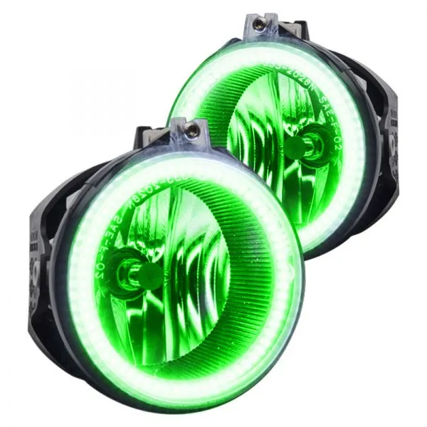 Oracle LED Projector Fog Light Halo Kit Dodge Challenger (08-14) [Waterproof - Surface Mount] Multicolored