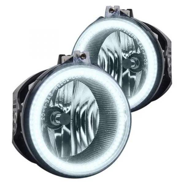 Oracle LED Projector Fog Light Halo Kit Dodge Challenger (08-14) [Waterproof - Surface Mount] Multicolored