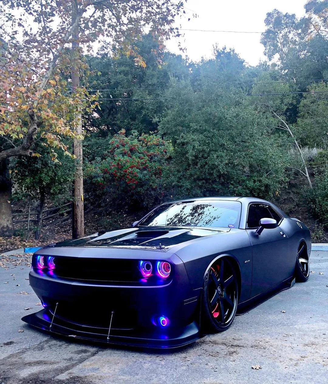 ORACLE Lighting 2008-2014 Dodge Challenger Dynamic ColorSHIFT Fog Light Halo Kit