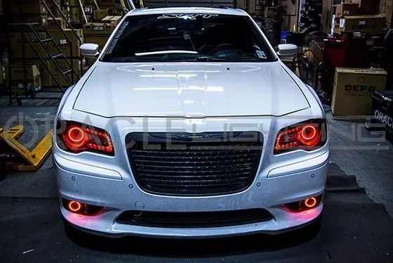 ORACLE Lighting 2011-2019 Chrysler 300/300C/SRT8 LED Surface Mount Projector Fog Halo Kit