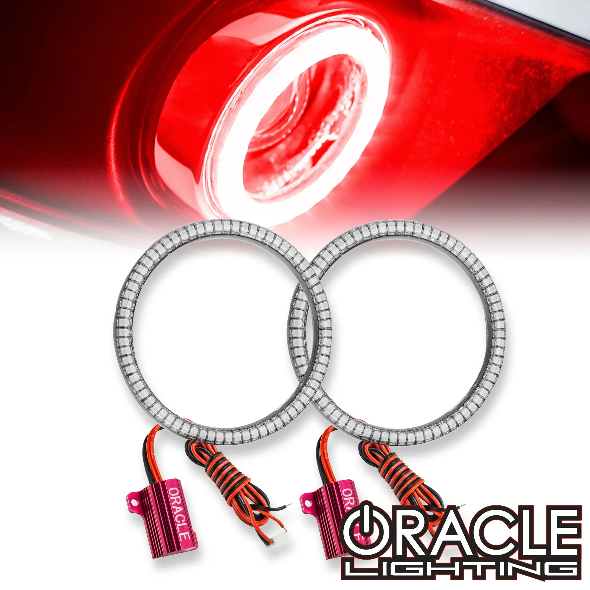 ORACLE Lighting 2013-2016 Dodge Dart LED Surface Mount Projector Fog Halo Kit