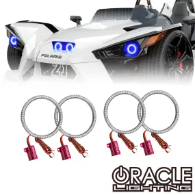 ORACLE Lighting 2015-2019 Polaris Slingshot Surface Mount LED Headlight Halo Kit