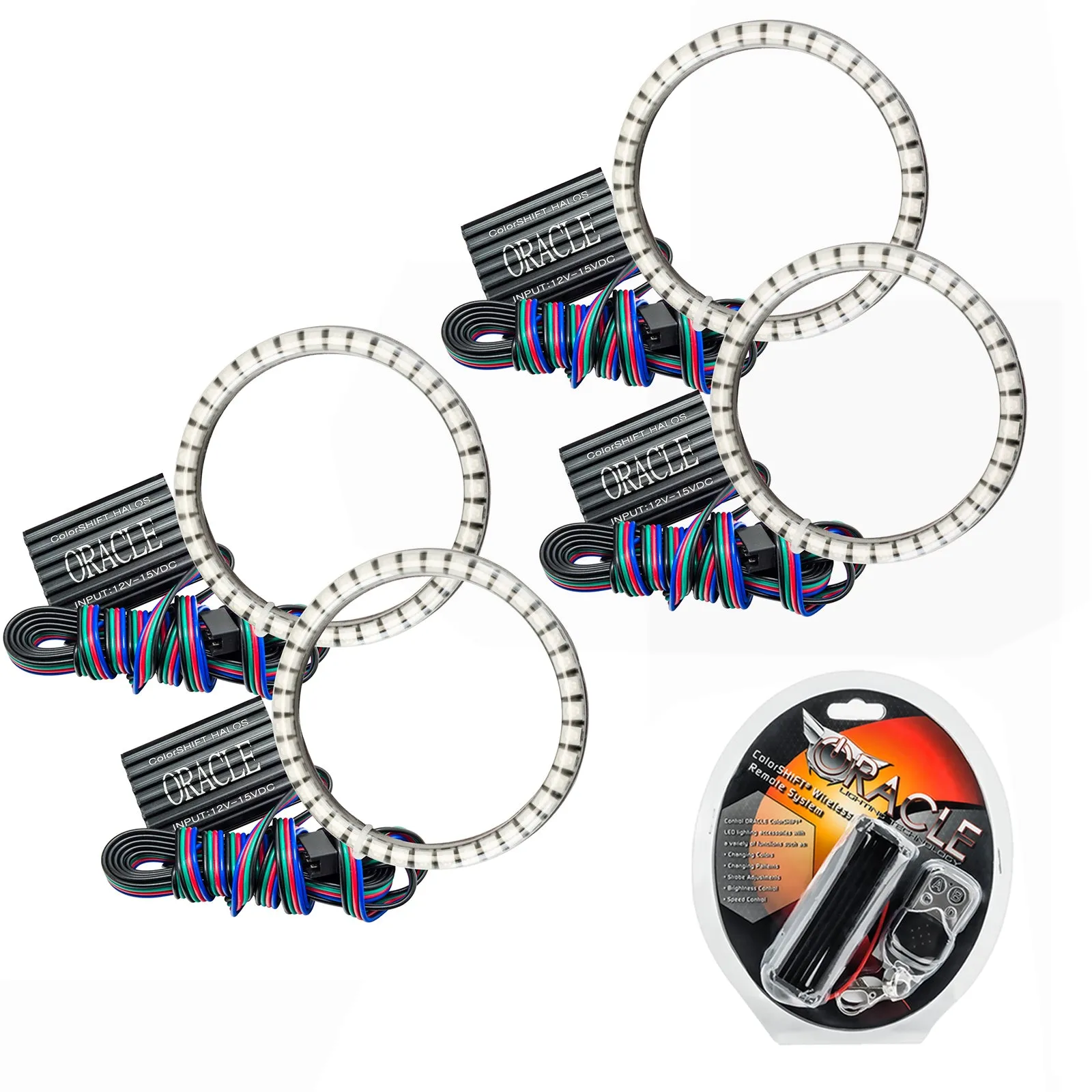 ORACLE Lighting 2015-2019 Polaris Slingshot Surface Mount LED Headlight Halo Kit