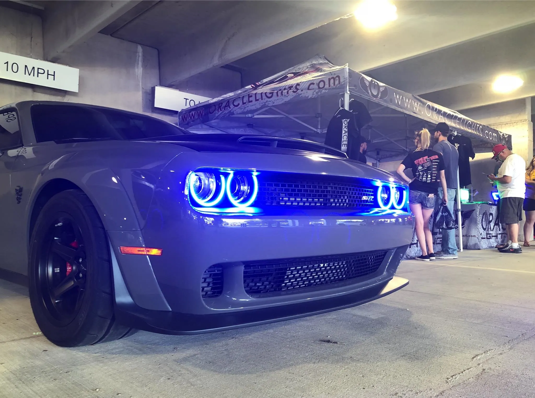ORACLE Lighting 2015-2023 Dodge Challenger LED Surface Mount Headlight Halo Kit