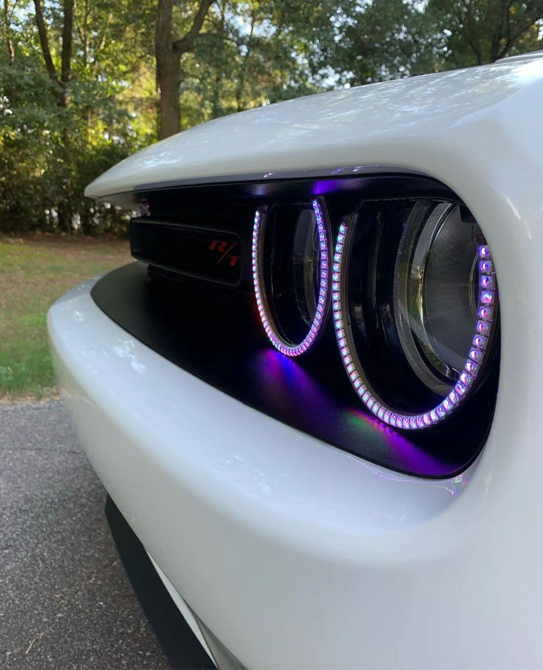 ORACLE Lighting 2015-2023 Dodge Challenger LED Surface Mount Headlight Halo Kit