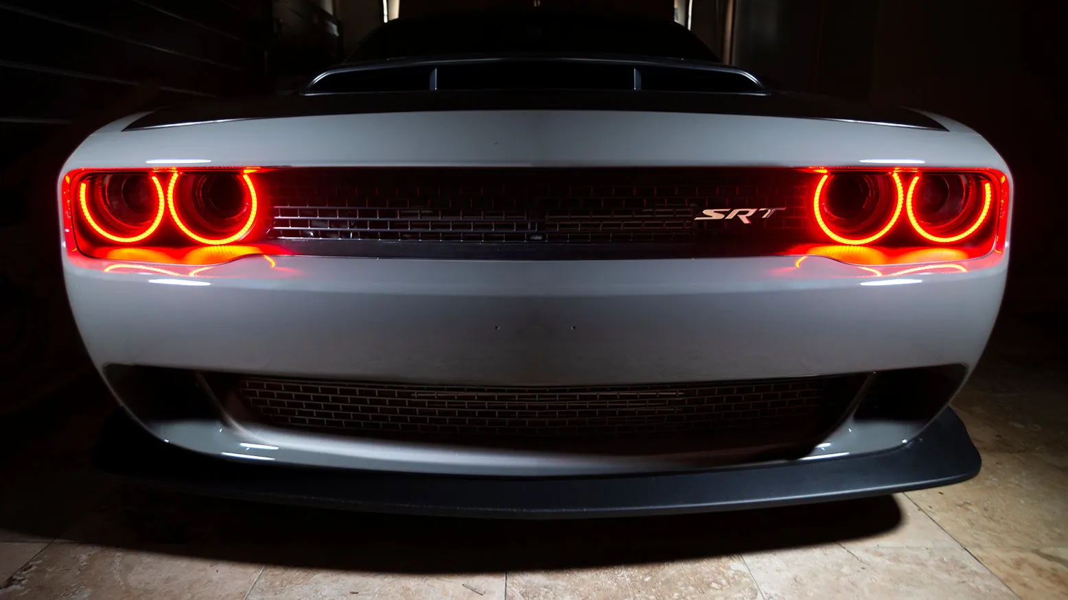 ORACLE Lighting 2015-2023 Dodge Challenger LED Surface Mount Headlight Halo Kit