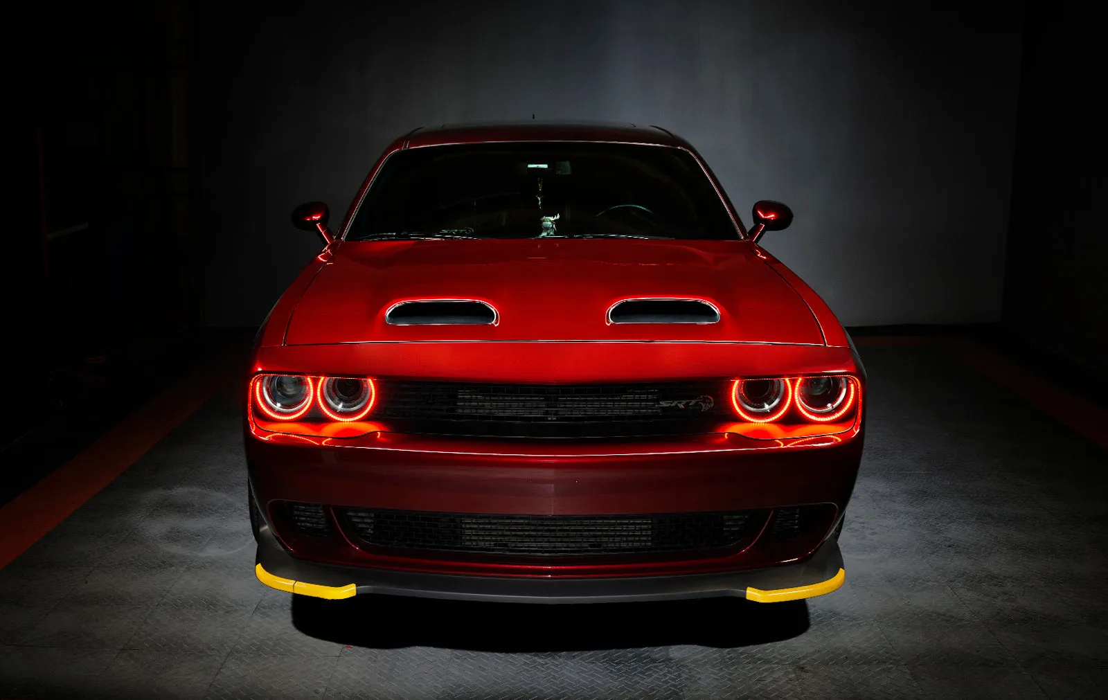 ORACLE Lighting 2015-2023 Dodge Challenger LED Surface Mount Headlight Halo Kit
