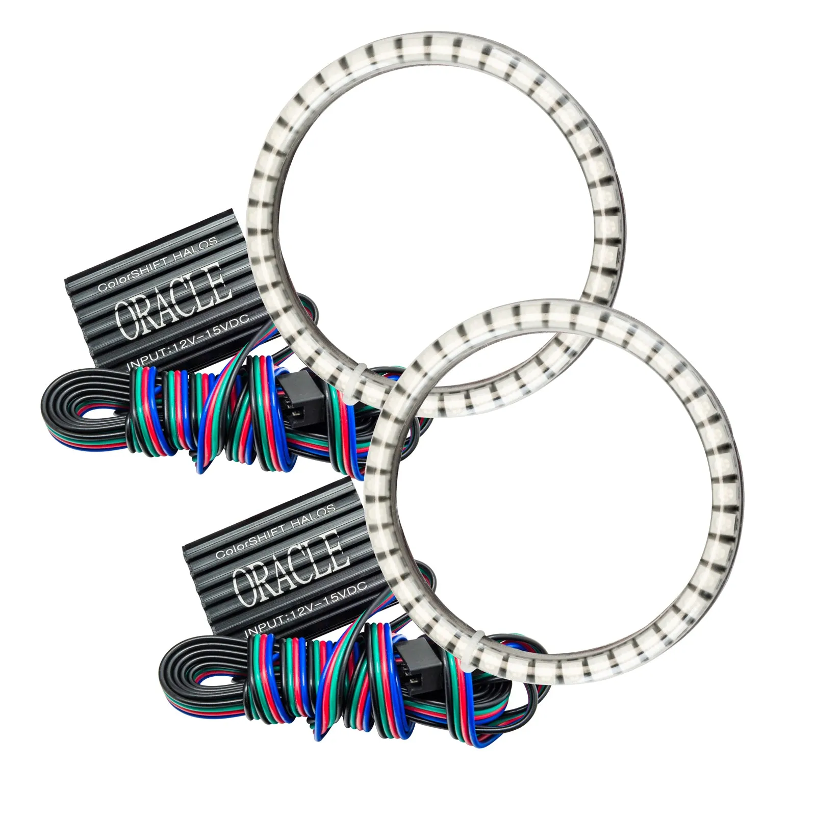 ORACLE Lighting 2015-2023 Dodge Challenger LED Surface Mount Projector Fog Halo Kit