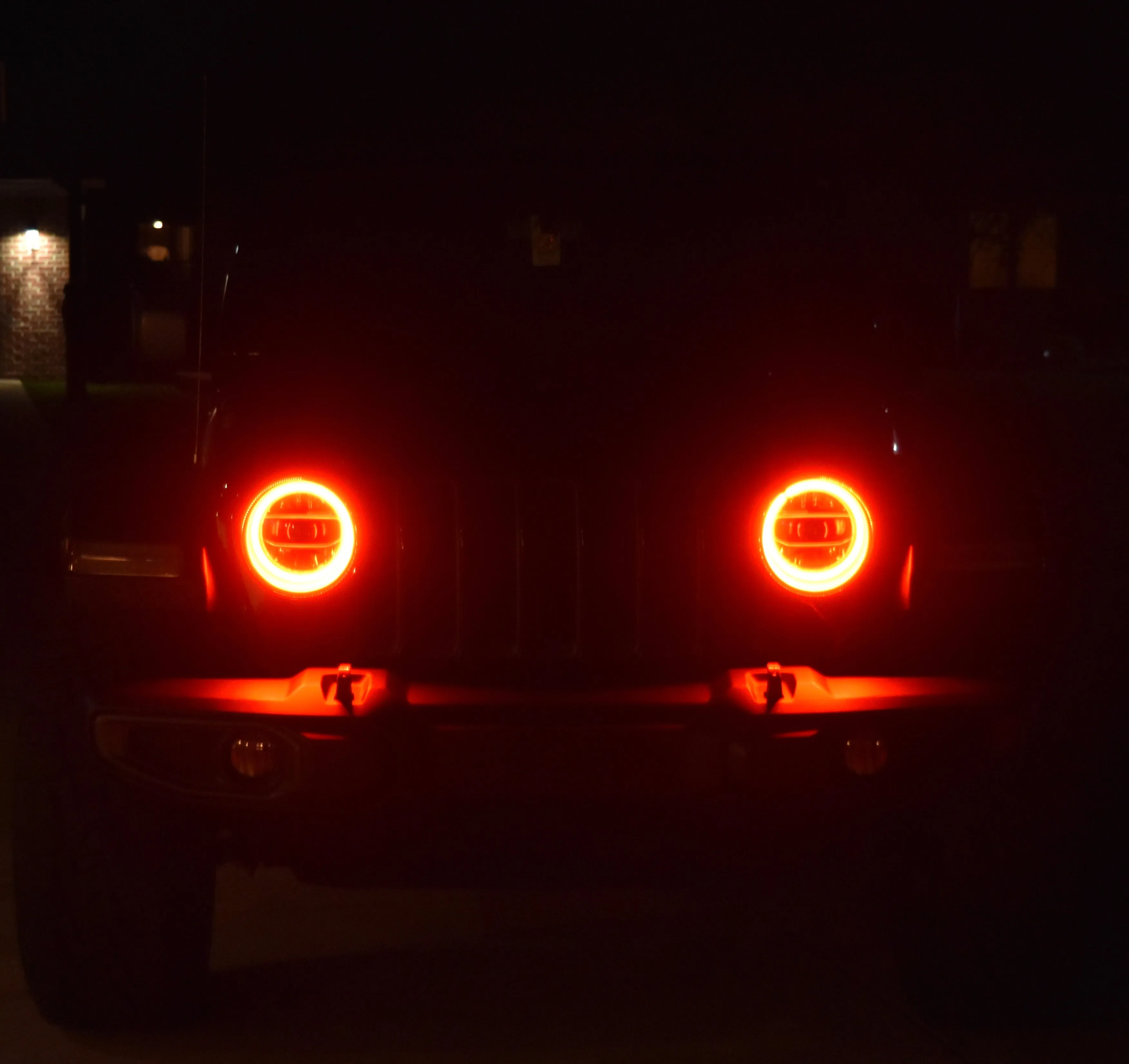 ORACLE Lighting 2020-2024 Jeep Gladiator JT LED Headlight Surface Mount Halo Kit