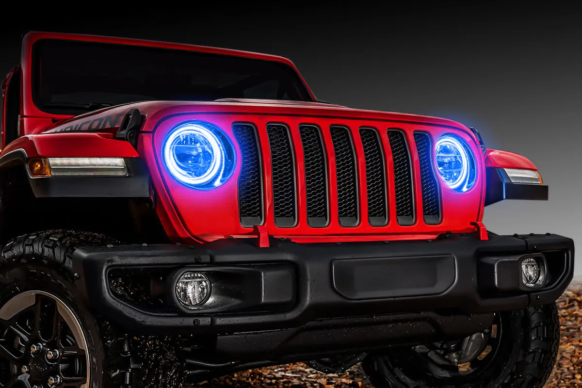 ORACLE Lighting 2020-2024 Jeep Gladiator JT LED Headlight Surface Mount Halo Kit