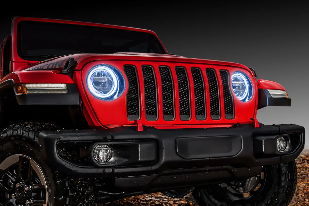 ORACLE Lighting 2020-2024 Jeep Gladiator JT LED Headlight Surface Mount Halo Kit
