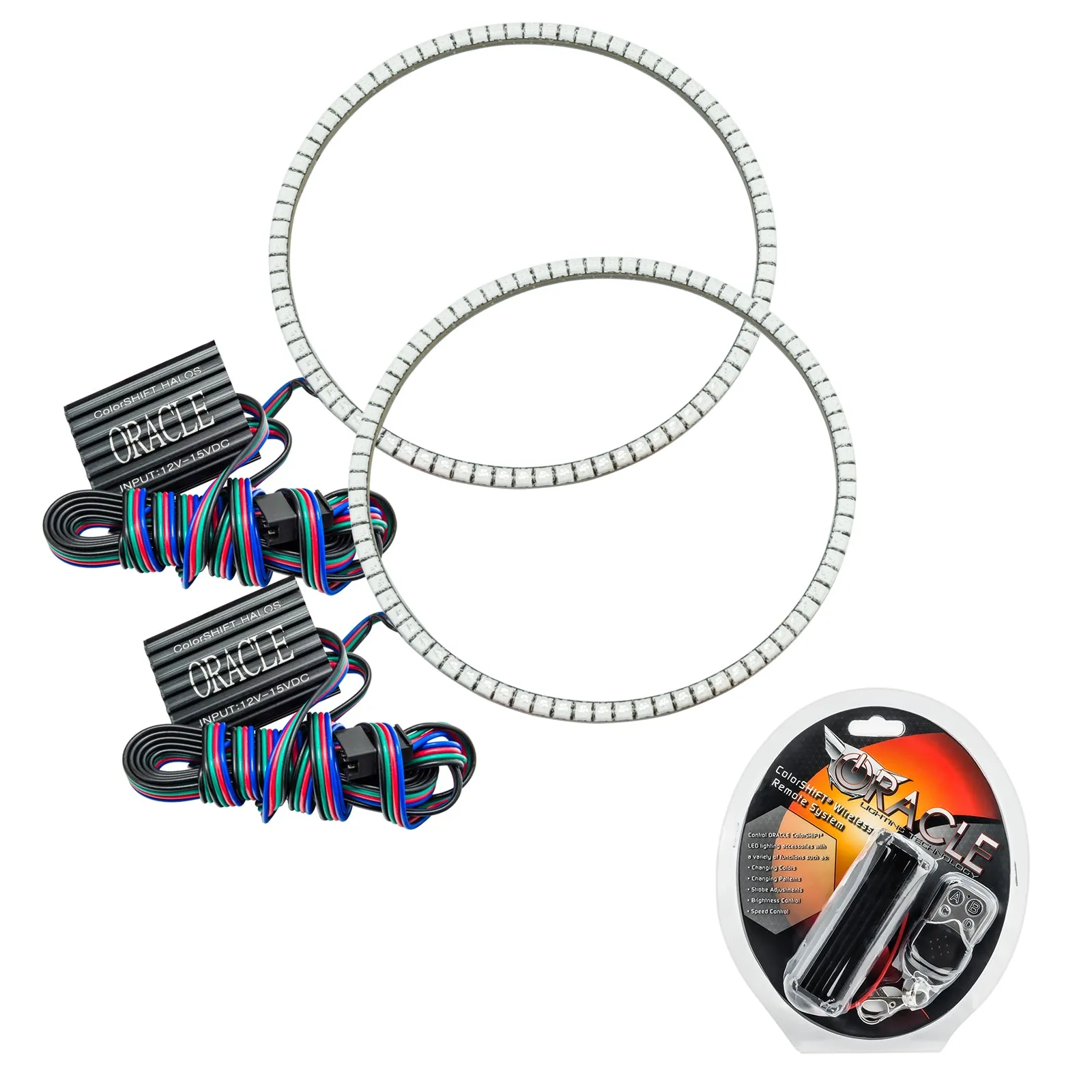 ORACLE Lighting 2020-2024 Jeep Gladiator JT LED Headlight Surface Mount Halo Kit