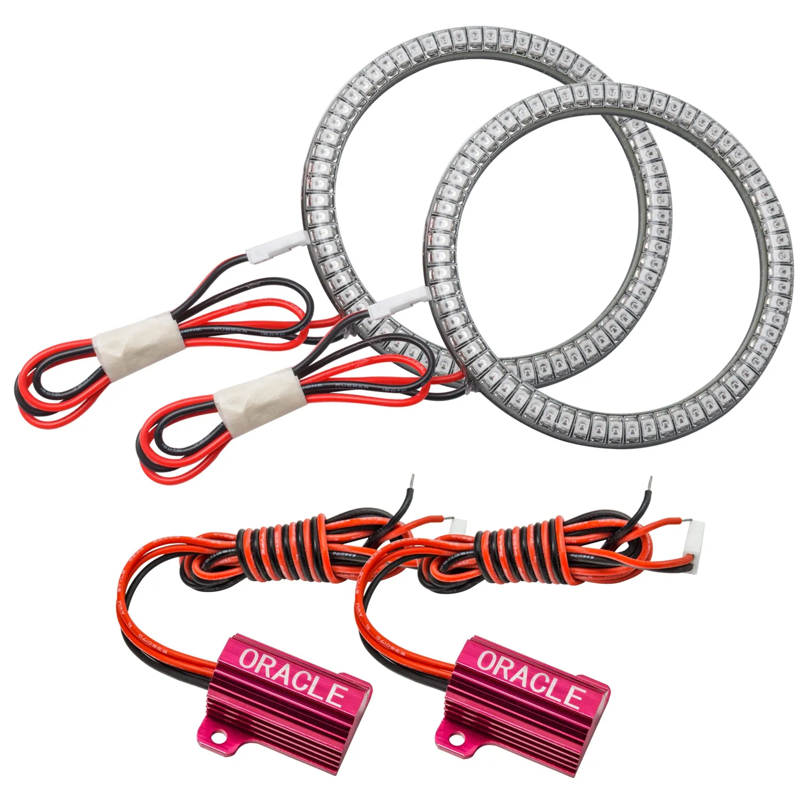 ORACLE Lighting 2020-2024 Jeep Gladiator JT LED Surface Mount Fog Light Halo Kit