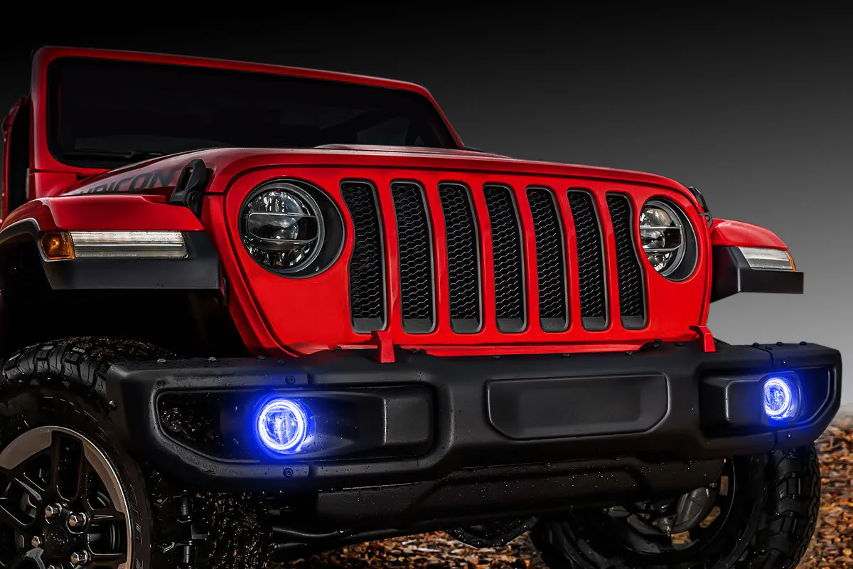 ORACLE Lighting 2020-2024 Jeep Gladiator JT LED Surface Mount Fog Light Halo Kit