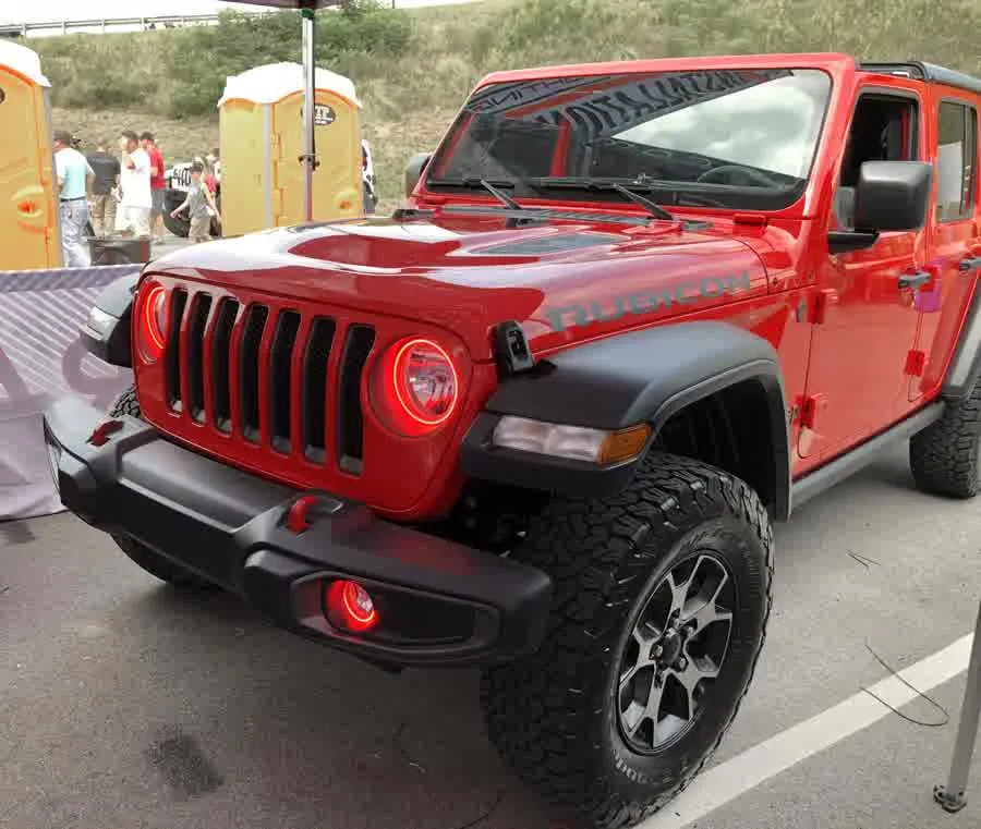 Oracle Waterproof LED Halo Kit Jeep Gladiator JT / Wrangler JL (18-21) [Surface Mount] Multiple Color